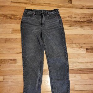 American Eagle Ne(X)T Level Cozy Denim relaxed Mom joggers